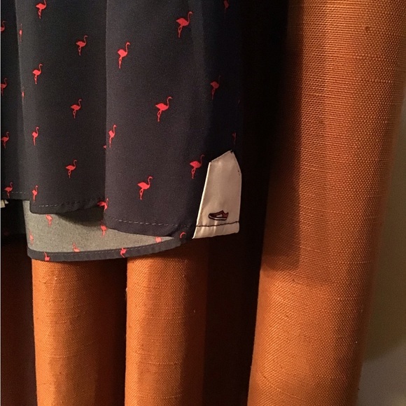 NWOT Report Collection Resort Stunning Flamago Design Short Sleeve in Size XXL - Picture 2 of 6